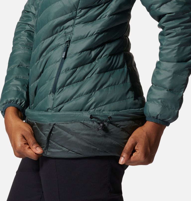 Women's Glen Alpine Down Parka, Color: Black Spruce, image 8