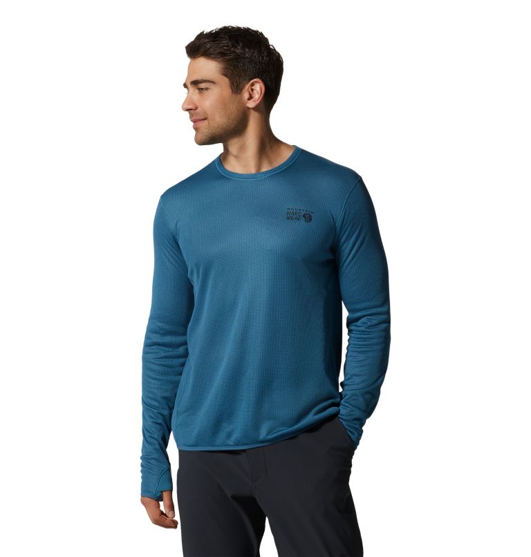 Mountain Warehouse Mens Long Sleeved Round Neck Top Thermal Baselayer  Breathable