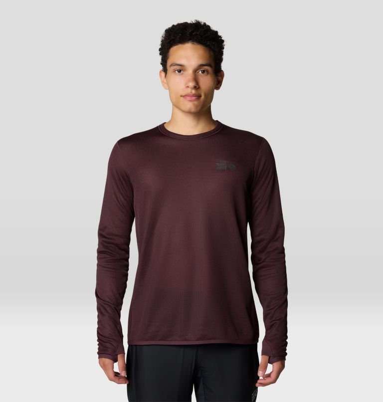 Men s AirMesh Long Sleeve Crew Mountain Hardwear