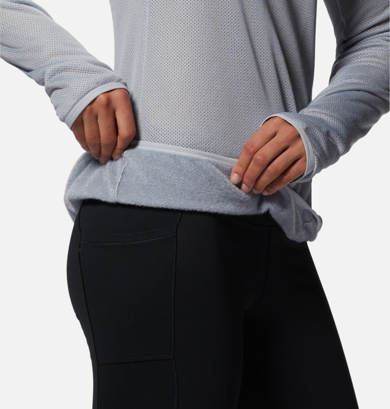AirMesh Long Sleeve Crew | 097 | S, Color: Glacial, image 5