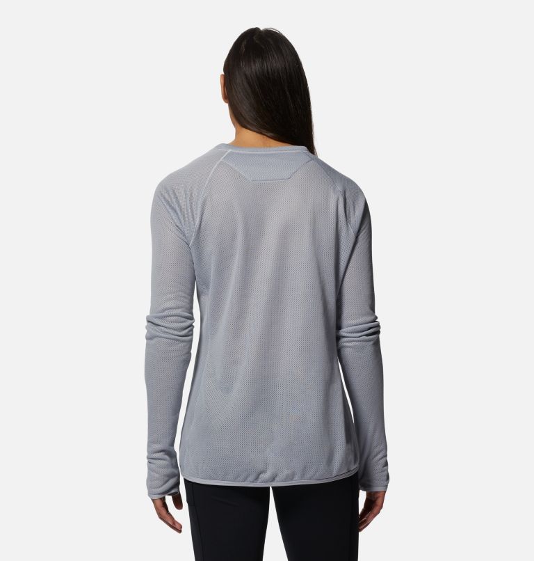 AirMesh Long Sleeve Crew | 097 | S, Color: Glacial, image 2