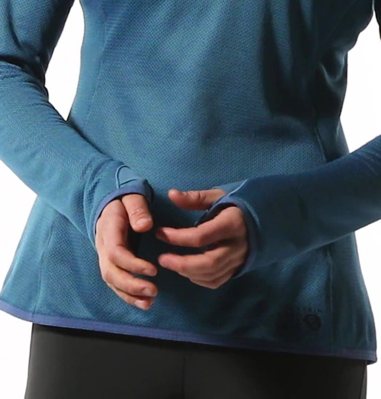 AirMesh Long Sleeve Crew | 442 | S, Color: Caspian