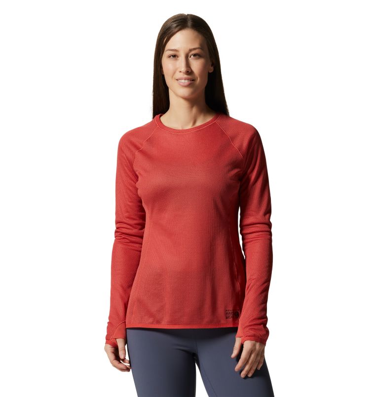 Women's AirMesh™ Long Sleeve Crew | Mountain Hardwear