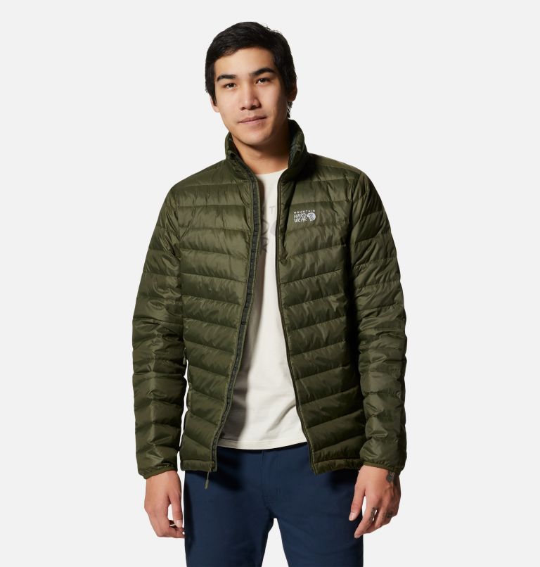 Men's Glen Alpine Jacket, Color: Dark Army, image 7