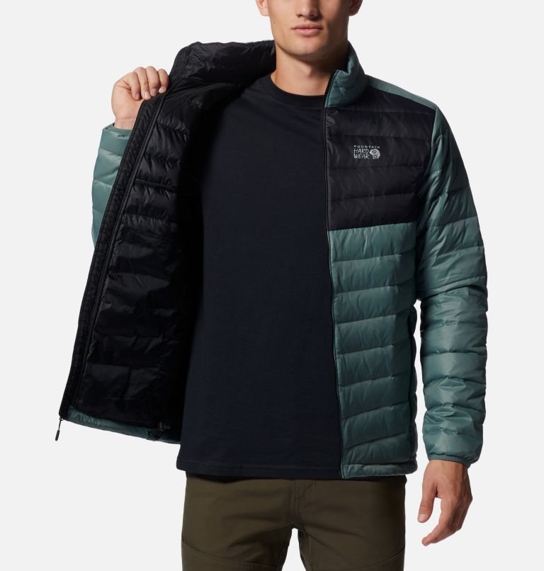 Thumbnail: Men's Glen Alpine Jacket, Color: Thunderhead Grey, Black, image 5