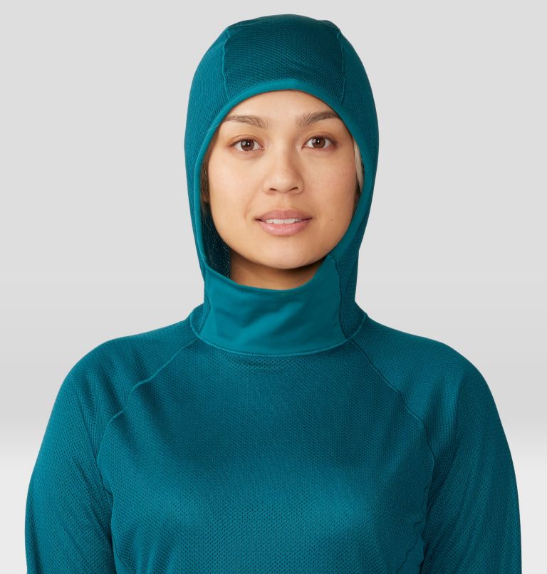 Women's AirMesh Hoody, Color: Jack Pine, image 4