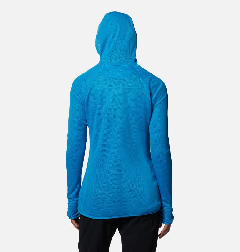 Women's AirMesh Hoody, Color: Electric Sky, image 2