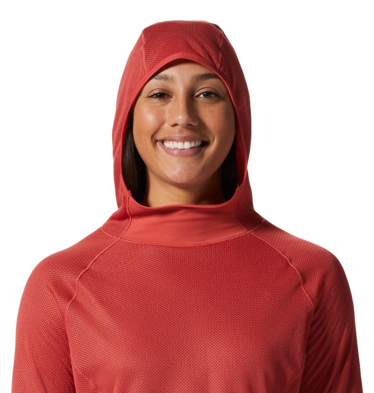 Women's AirMesh Hoody, Color: Calla, image 4