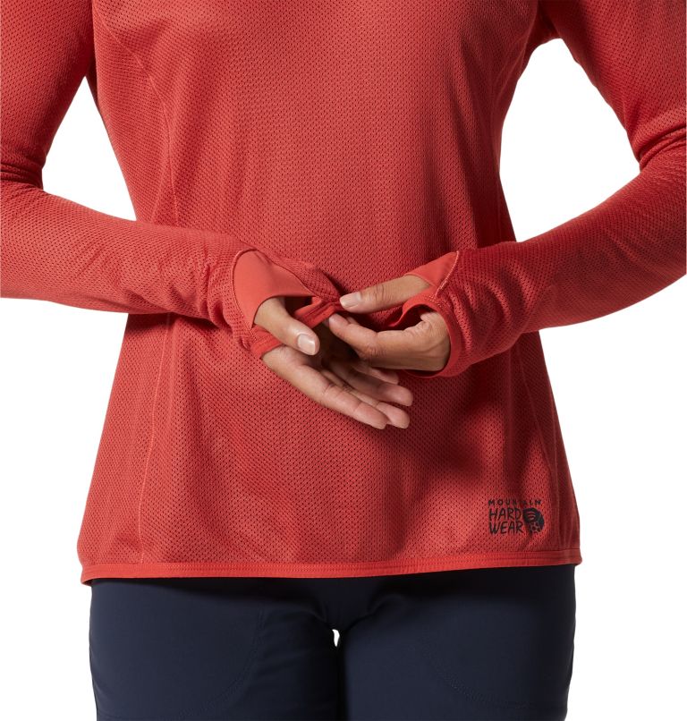 Women's AirMesh Hoody, Color: Calla, image 5