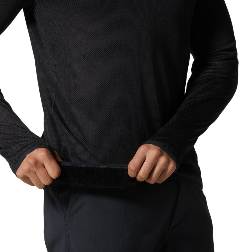 Men's AirMesh Hoody, Color: Dark Storm, image 6