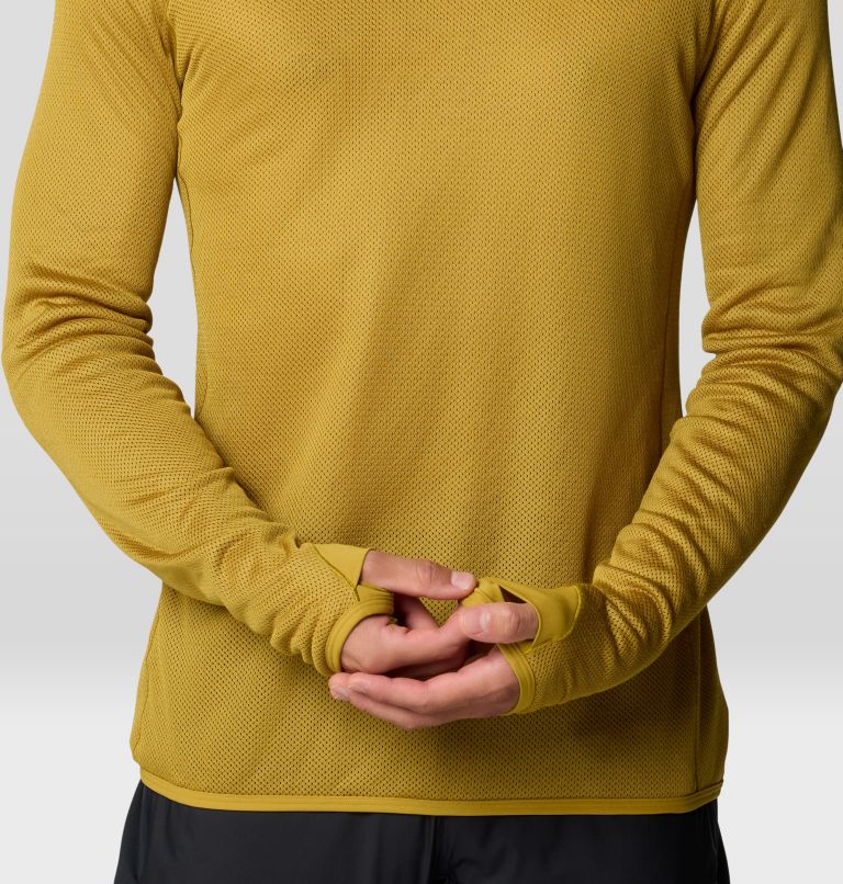 Men's AirMesh Hoody, Color: Dark Bolt, image 5