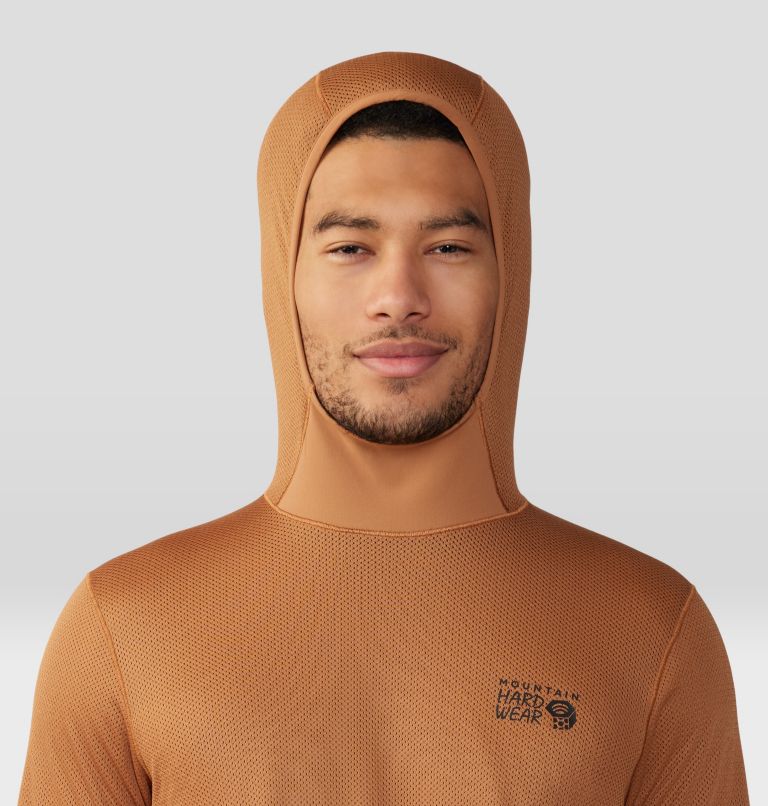 Men's AirMesh Hoody, Color: Copper Clay, image 4