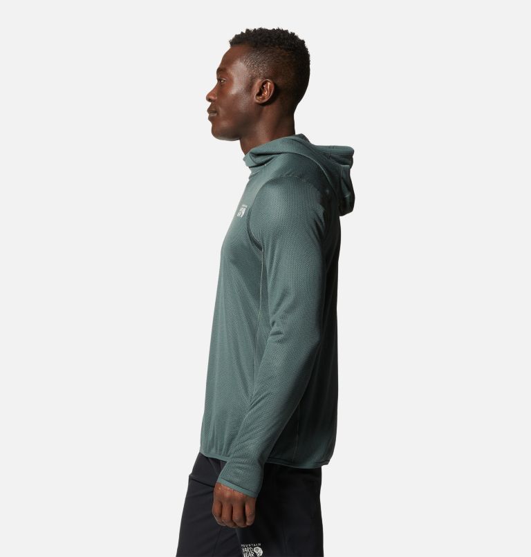 Men's AirMesh Hoody, Color: Black Spruce, image 3