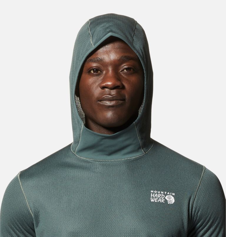 Men's AirMesh Hoody, Color: Black Spruce, image 4