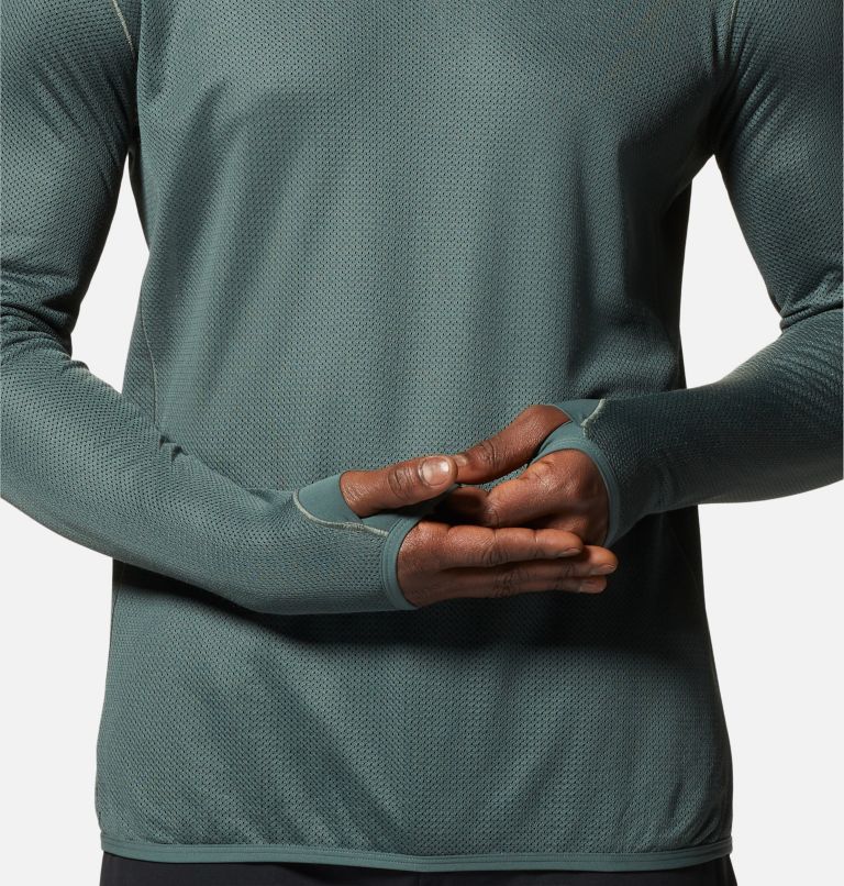 Men's AirMesh Hoody, Color: Black Spruce, image 6
