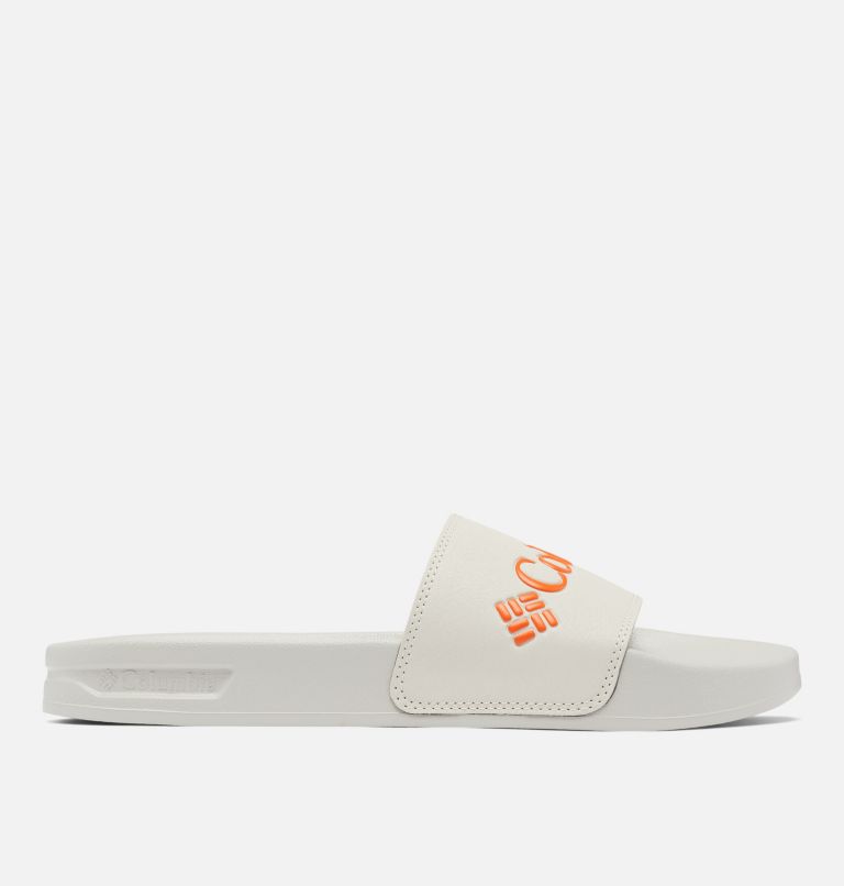 Men’s Hood River Slide, Color: Cloud Grey, Spark Orange, image 1