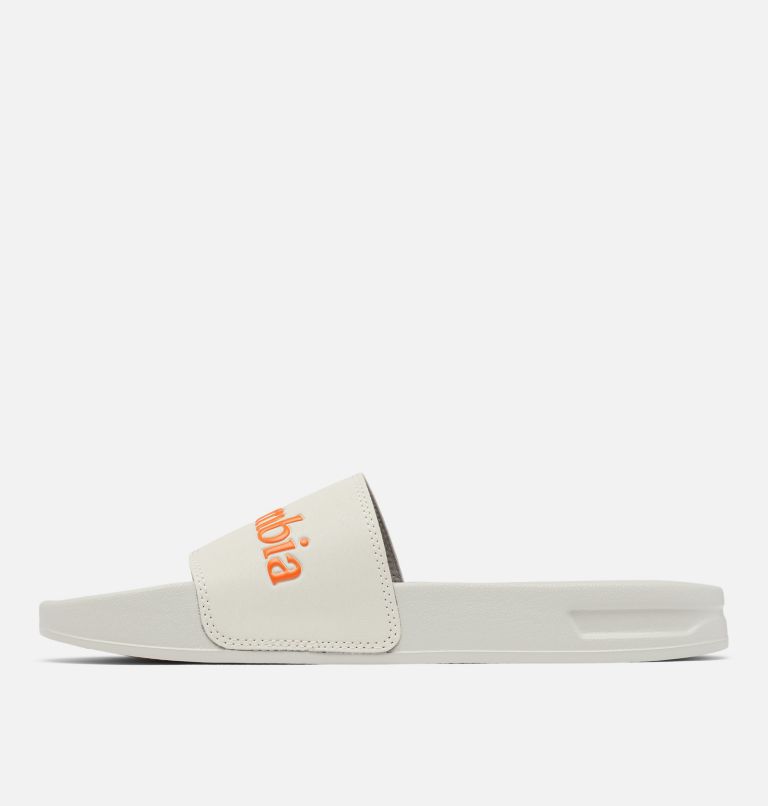 Men’s Hood River Slide, Color: Cloud Grey, Spark Orange, image 5