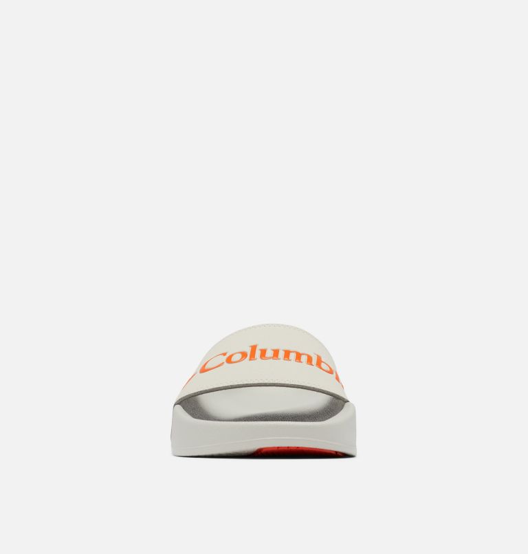 Men’s Hood River Slide, Color: Cloud Grey, Spark Orange, image 7