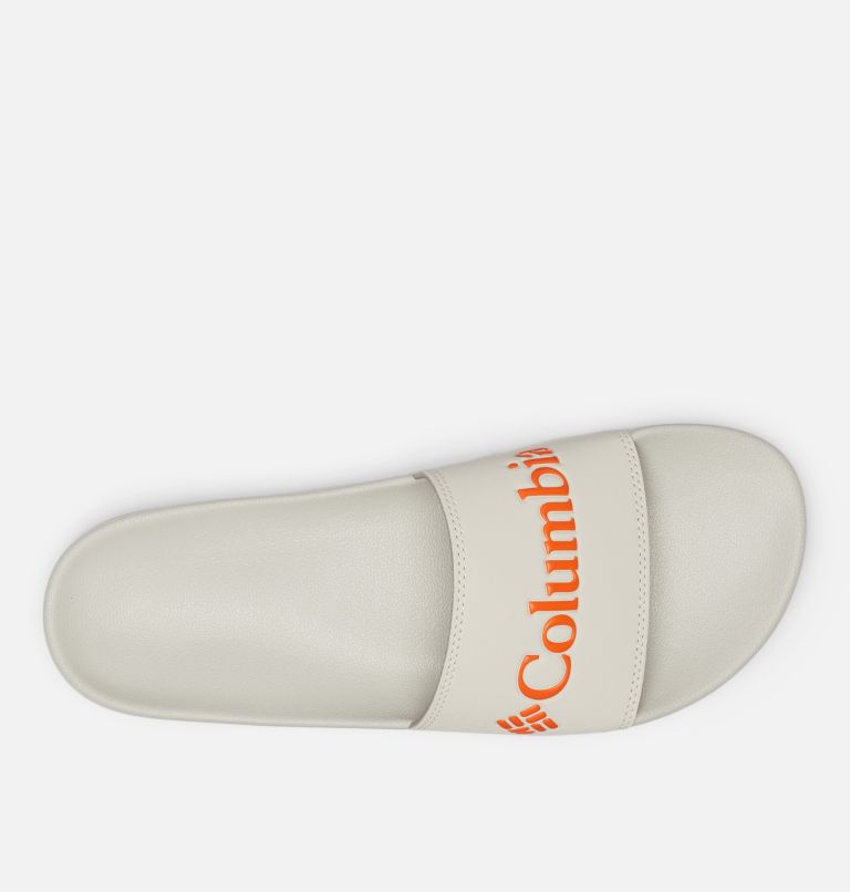Men’s Hood River Slide, Color: Cloud Grey, Spark Orange, image 3