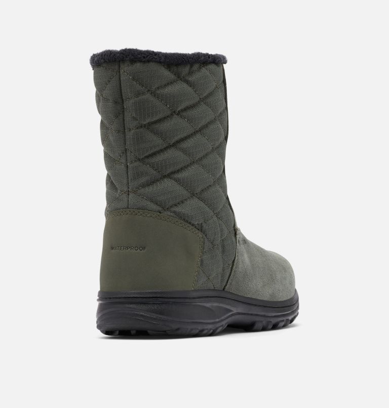 Women's Ice Maiden Slip III Boot, Color: Gravel, Black, image 9