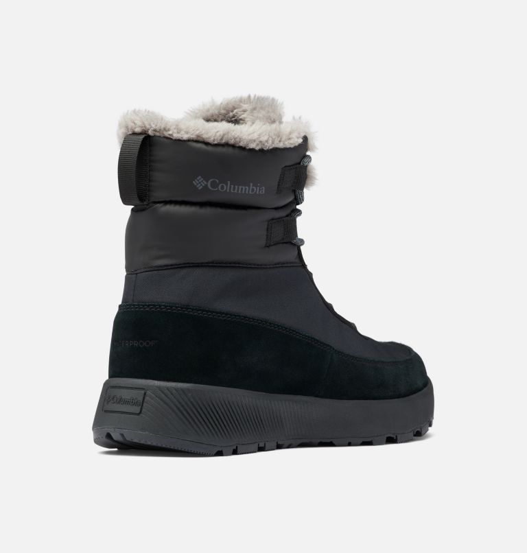 Womens black waterproof winter on sale boots