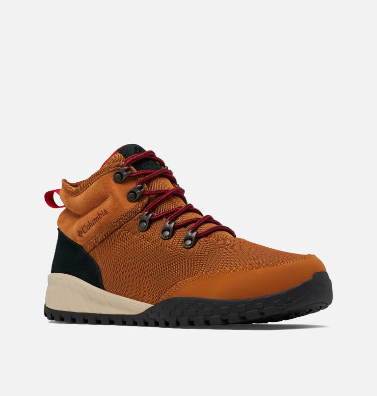 Men's Fairbanks Mid Boot, Color: Caramel, Mountain Red