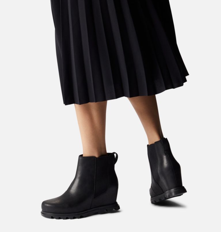 Sorel black sale wedge