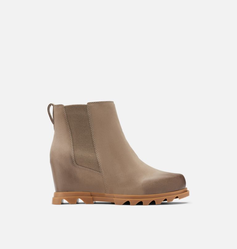 Thumbnail: Women's Joan Of Arctic Wedge III Chelsea Bootie, Color: Omega Taupe, Wet Sand, image 1