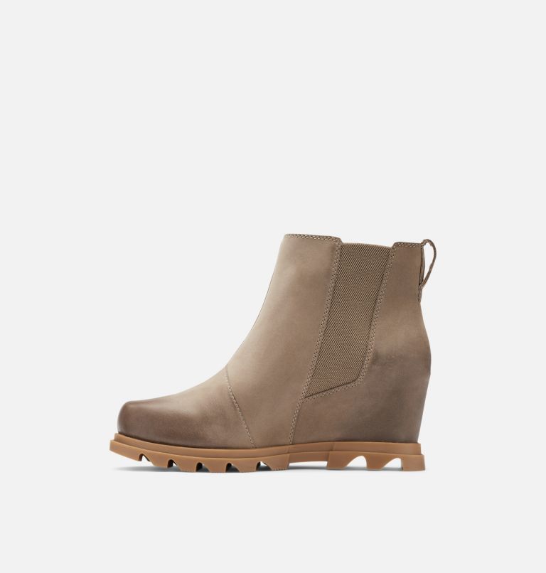 Thumbnail: Women's Joan Of Arctic Wedge III Chelsea Bootie, Color: Omega Taupe, Wet Sand, image 4