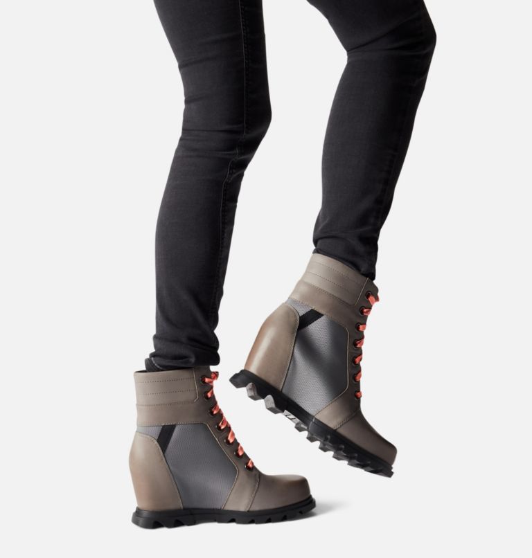 Thumbnail: JOAN OF ARCTIC WEDGE III LEXIE | 052 | 10, Color: Quarry, Black, image 7