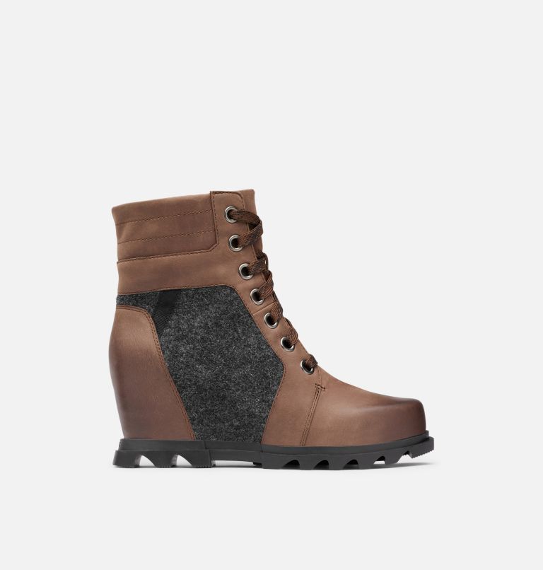 Sorel joan of online arctic wedge zip black