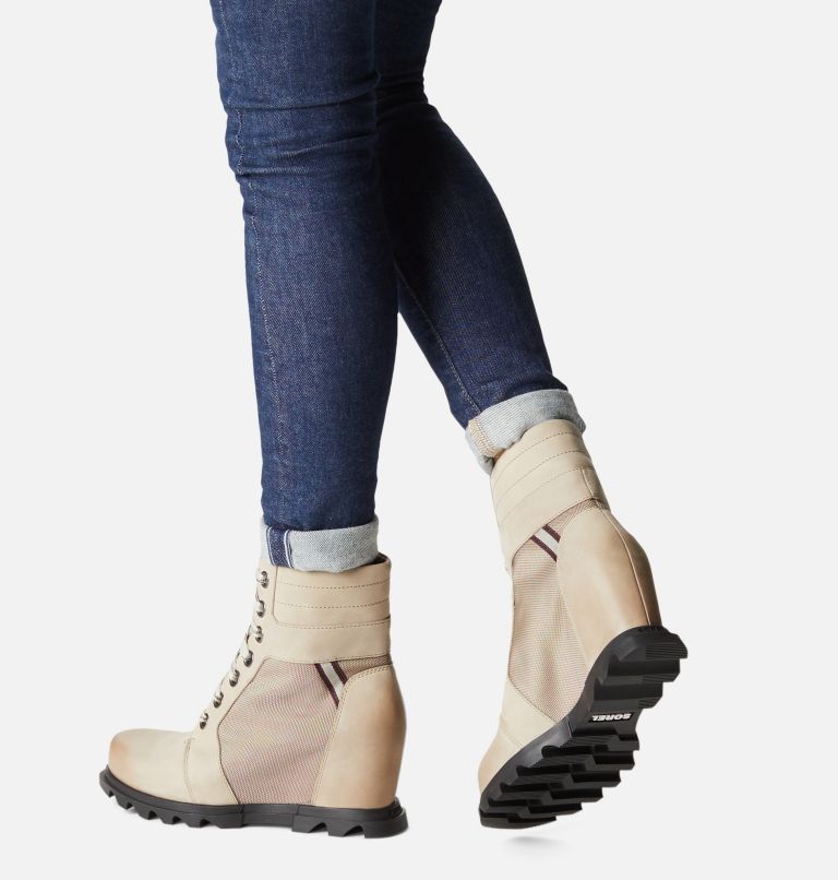 Thumbnail: JOAN OF ARCTIC WEDGE III LEXIE | 264 | 8, Color: Omega Taupe, Black, image 8
