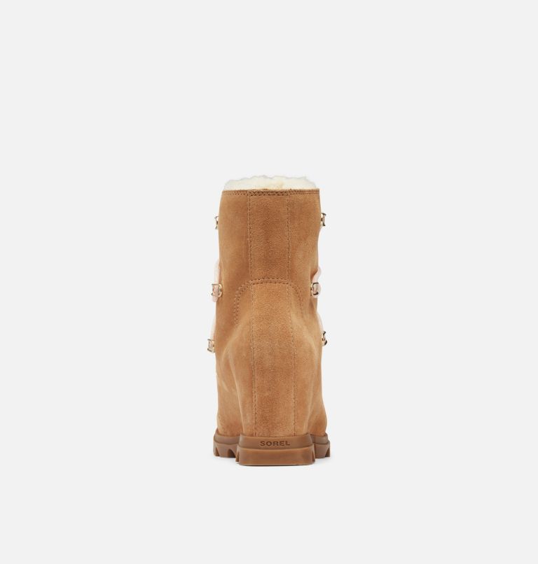 Brown hotsell wedge boots