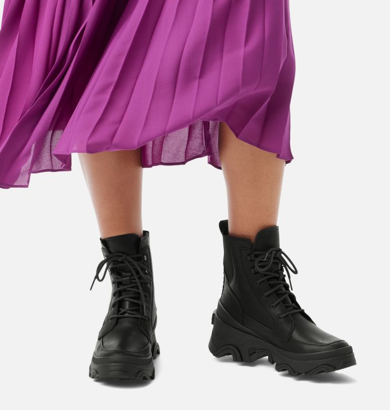 Thumbnail: Women's Brex Boot Lace, Color: Black, Jet, image 7