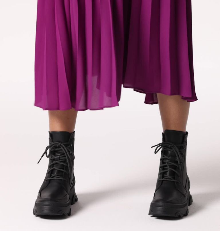 Women's Brex Boot Lace, Color: Black, Jet