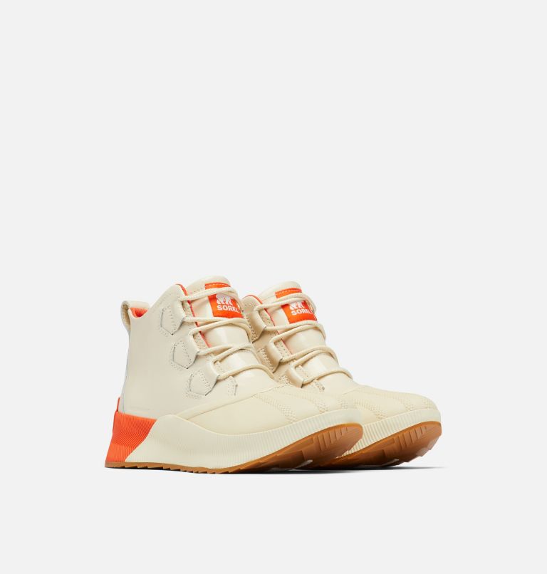 OUT N ABOUT III Classic Women's Waterproof Boot, Color: Bleached Ceramic, Optimized Orange, image 2