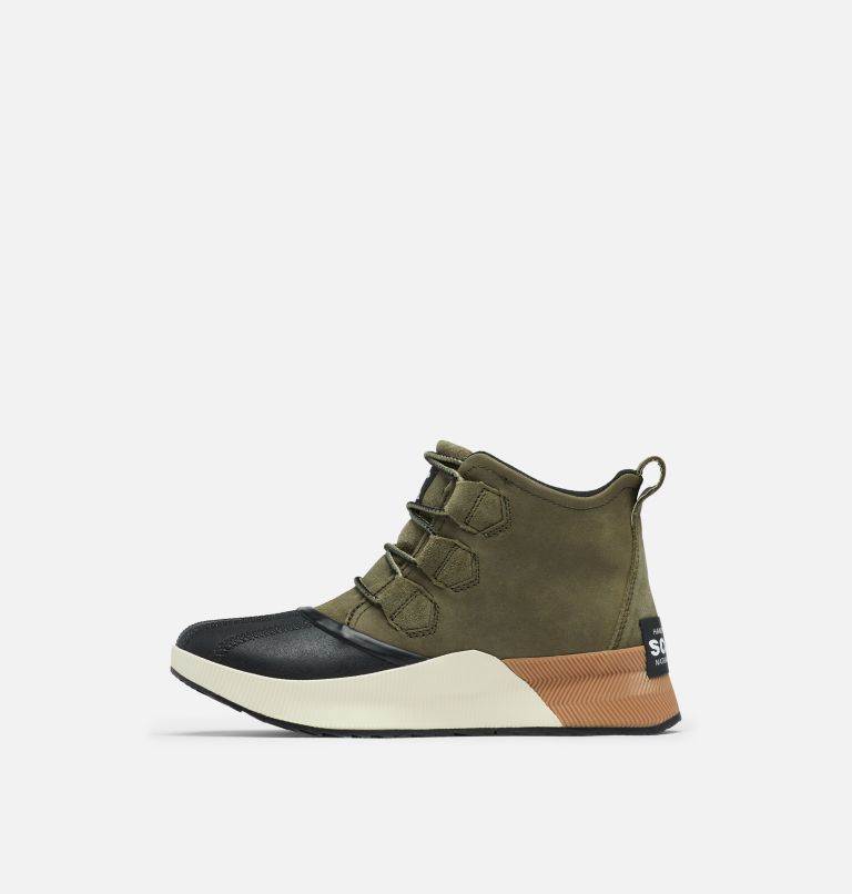 Thumbnail: Bota impermeable Out N About III Classic para mujer, Color: Stone Green, Black, image 4