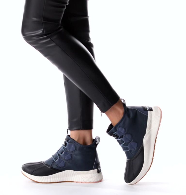 Thumbnail: Women's Out N About III Classic Boot, Color: Uniform Blue, Black, image 2