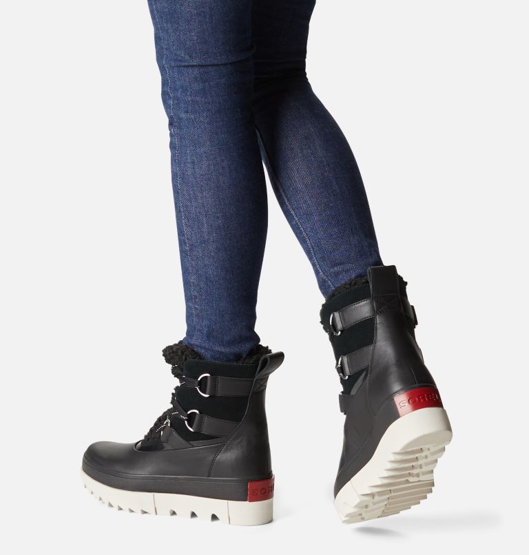 Thumbnail: Women's Joan of Arctic Next Lite Shearling Winter Boot, Color: Black, Fawn, image 8