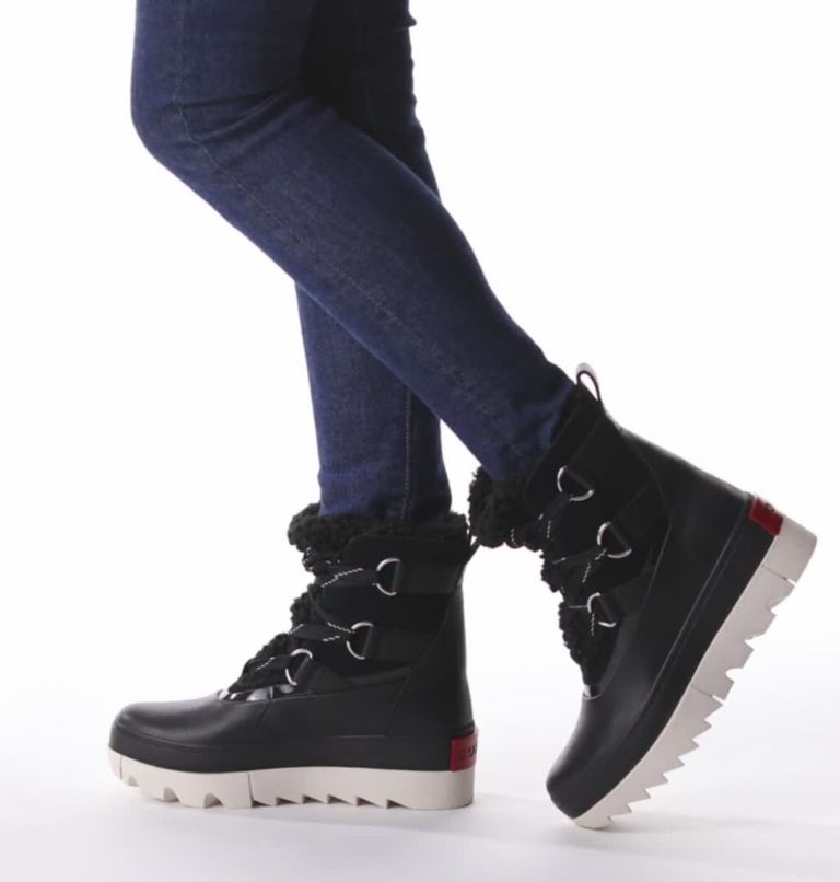 Thumbnail: Women's Joan of Arctic Next Lite Shearling Winter Boot, Color: Black, Fawn, image 2