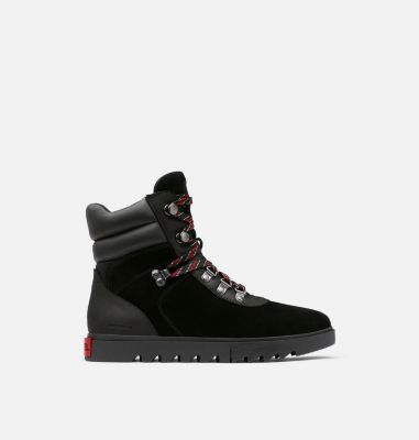 women's black sneaker boots