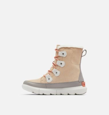 Women's SOREL Explorer II Joan Winter Boot, Color: Nova Sand, Sea Salt, image 8