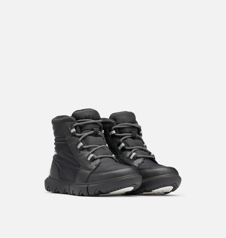 SOREL Explorer II Carnival Sport Sneaker-Stiefel für Frauen, Color: Black, Black