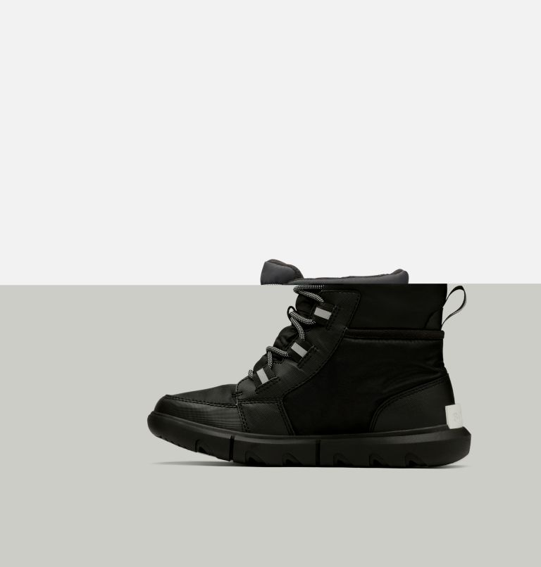 Women's SOREL Explorer II Carnival Sport Sneaker Boot, Color: Black, Black