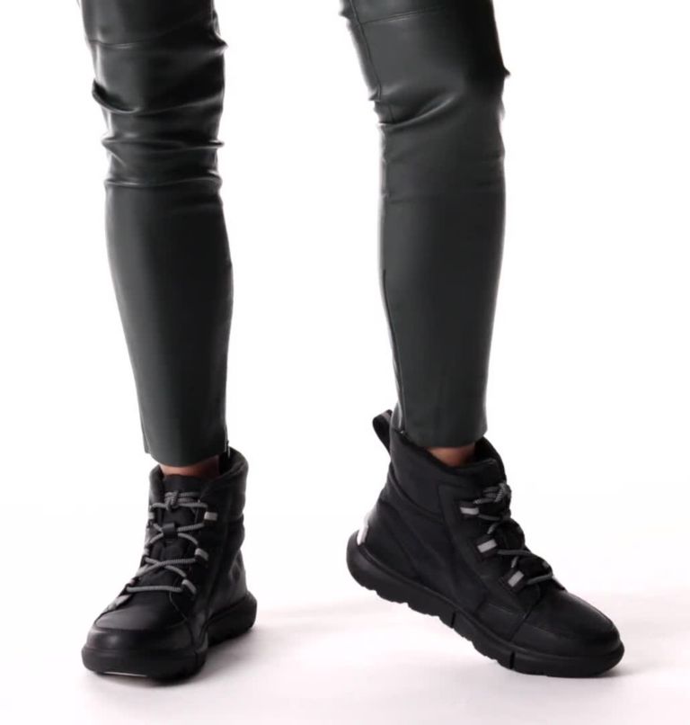 SOREL Explorer II Carnival Sport Sneaker-Stiefel für Frauen, Color: Black, Black