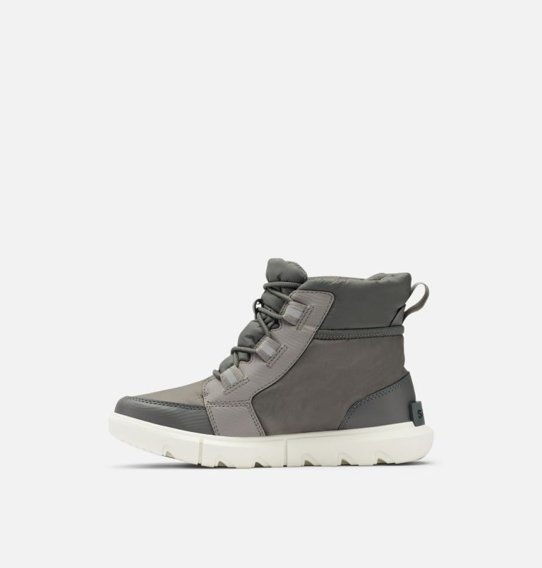Women's SOREL Explorer II Carnival Sport Sneaker Boot, Color: Quarry, Sea Salt, image 4