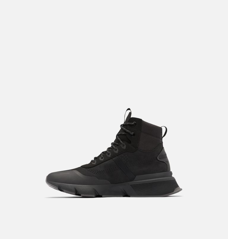 High top sneakers hot sale in black mesh