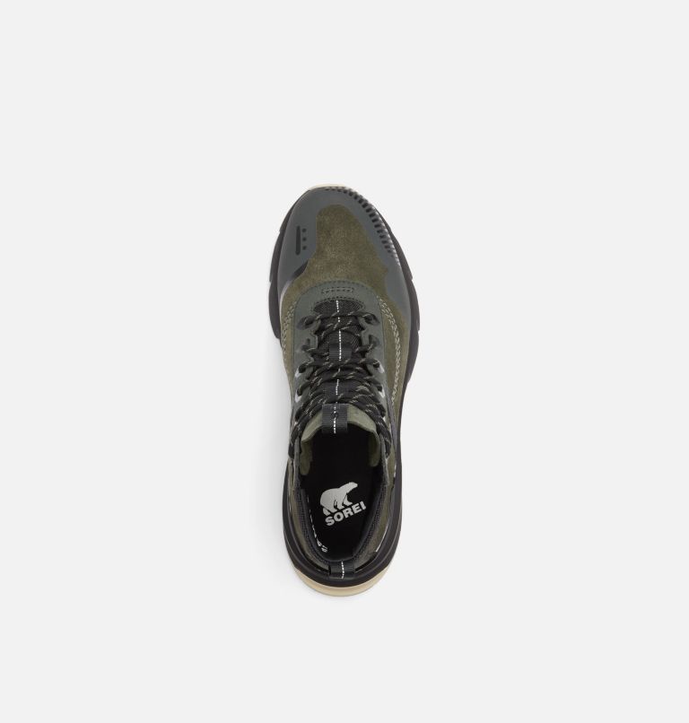 Thumbnail: Men's Kinetic Rush Mid Sneaker, Color: Alpine Tundra, Dark Moss, image 6
