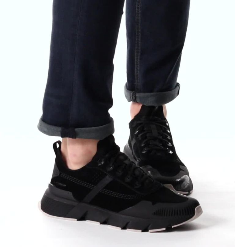 Men's Kinetic Rush Sneaker, Color: Black, Dark Stone