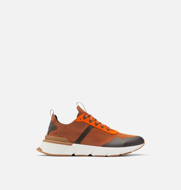 Men's Kinetic Rush Sneaker, Color: Dark Amber, Spark Orange, image 1